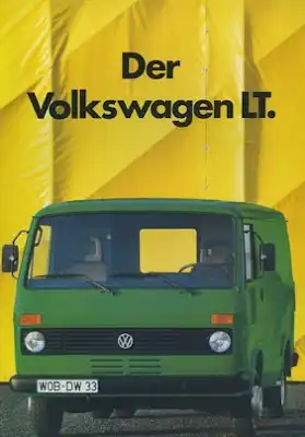 VW LT Programm 2.1983