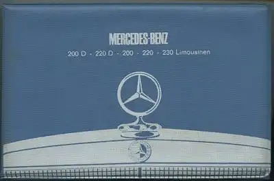 Mercedes-Benz 200 220 230 200D 220D Stoff-Polsterung 1970