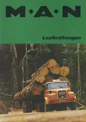 MAN Holztransporter Prospekt 4.1978