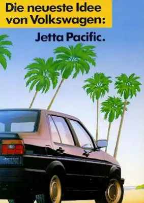 VW Jetta 2 Pacific Prospekt ca. 1990