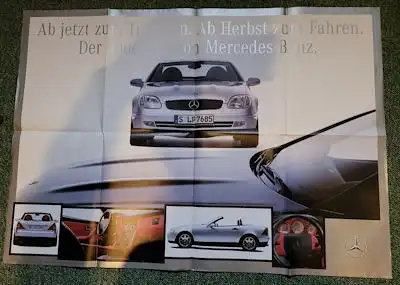 Mercedes-Benz SLK Plakat 1996