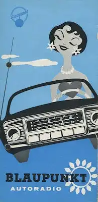 Autoradio Blaupunkt Prospekt 1961