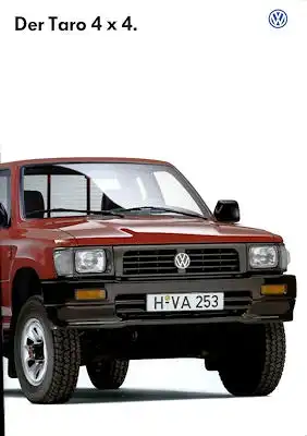 VW Taro 4x4 Prospekt 12.1996