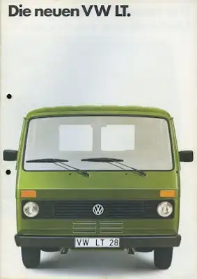 VW LT internes Prospekt ca. 1975