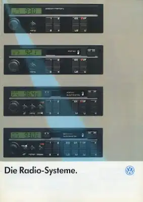 VW Audio Programm 8.1988