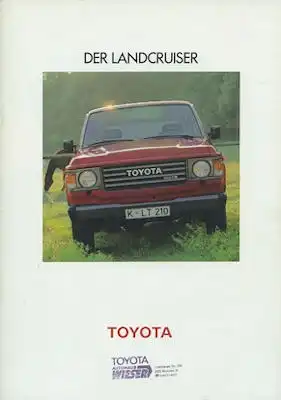 Toyota Land Cruiser Prospekt 8.1984