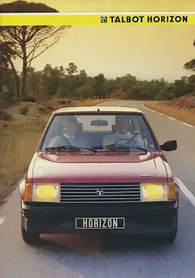 Talbot Horizon Prospekt 1985