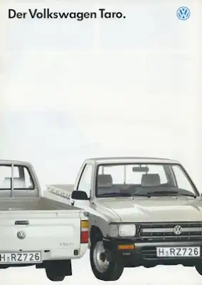VW Taro Prospekt 2.1989