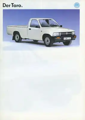 VW Taro Prospekt 9.1993