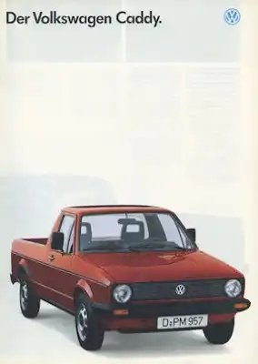 VW Caddy Prospekt 7.1990