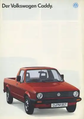 VW Caddy Prospekt 1.1991