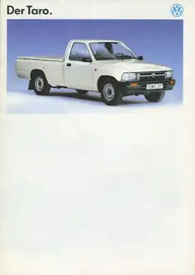 VW Taro Prospekt 4.1992
