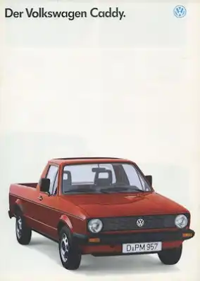 VW Caddy Prospekt 8.1991