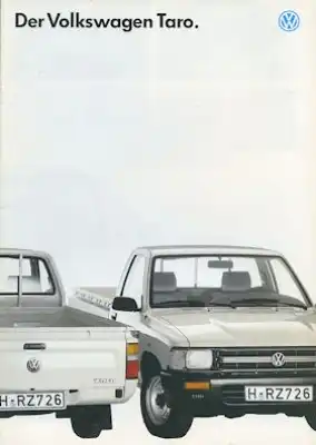 VW Taro Prospekt 8.1991
