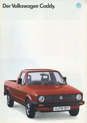 VW Caddy Prospekt 12.1991
