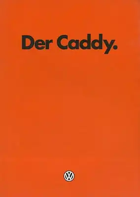 VW Caddy Prospekt 2.1983