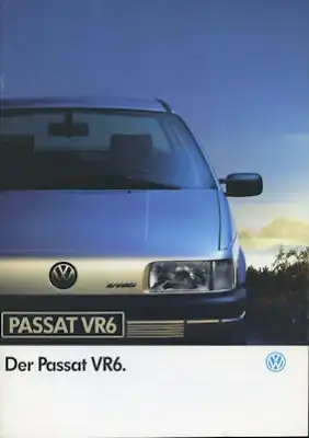 VW Passat B 3 VR 6 Prospekt 5.1991