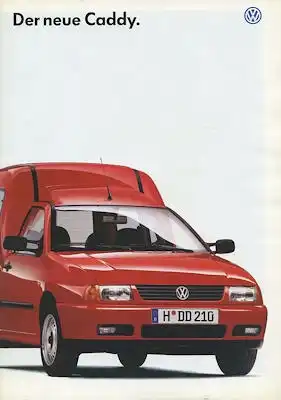 VW Caddy 2 Prospekt 12.1995