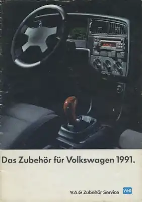 VW Zubehör Prospekt 10.1990