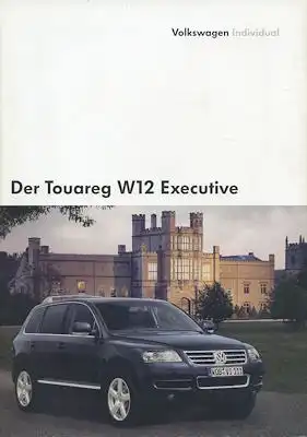 VW Touareg W 12 Executive Prospekt 6.2005