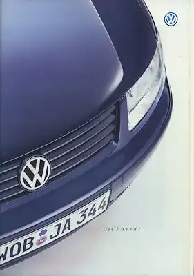 VW Passat B 5 Prospekt 10.1999