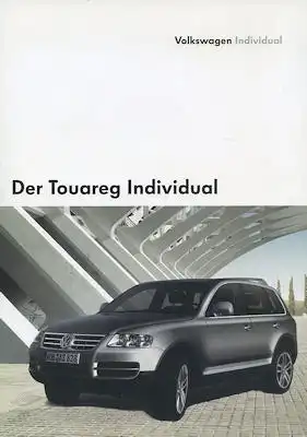 VW Touareg Individual Prospekt 9.2004