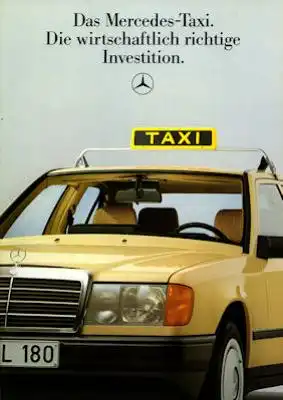 Mercedes-Benz Taxi Prospekt  8.1985