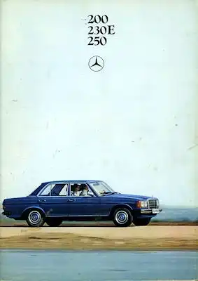 Mercedes-Benz 200 230E 250 Prospekt 6.1980