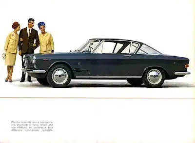 Fiat 2300 2300 S Coupe Prospekt ca. 1963