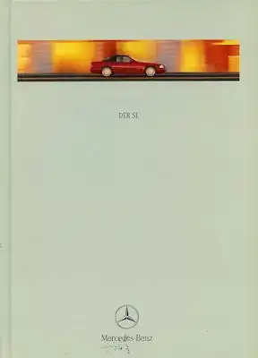 Mercedes-Benz SL Prospekt 10.1998