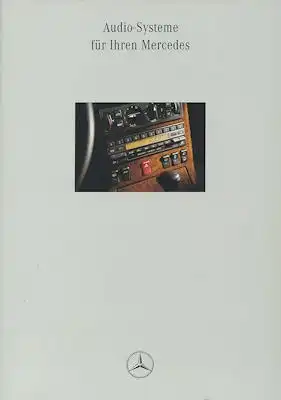 Mercedes-Benz Audio Prospekt 7.1992
