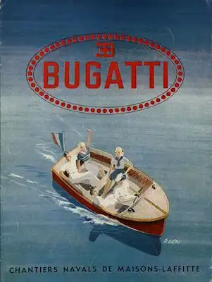 Bugatti Boots Prospekt 6.1946