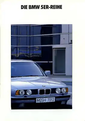 BMW 5er Prospekt 1992