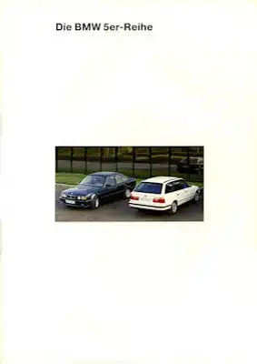 BMW 5er Prospekt 1994