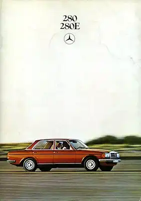 Mercedes-Benz 280 280 E Prospekt 1.1979