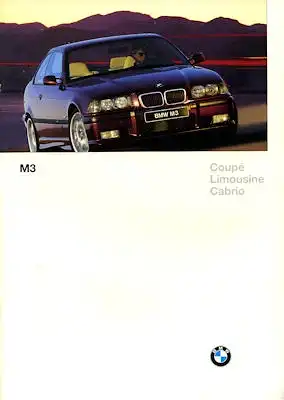 BMW M 3 Prospekt 1997