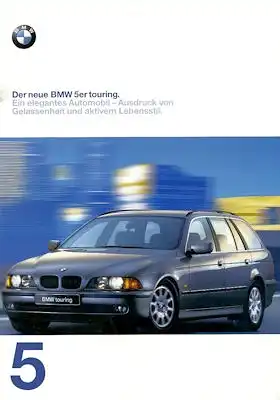 BMW 5er touring Prospekt 1997