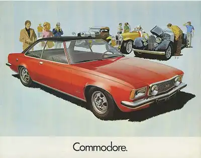 Opel Commodore B Prospekt 2.1972