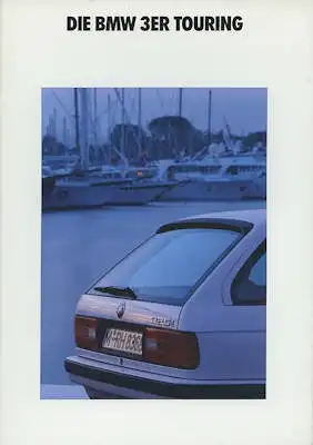 BMW 3er Touring Prospekt 1992