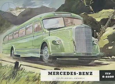 Mercedes-Benz O 6600 Prospekt 4.1951