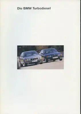 BMW 3er / 5er Turbodiesel Prospekt 1994