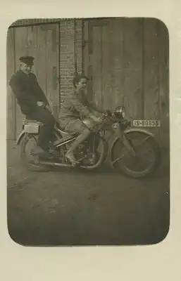 3 Fotos Opel Motoclub 1920er Jahre