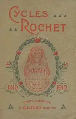 Rochet Fahrrad und Motorrad Programm 1910