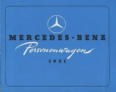 Mercedes-Benz Programm 1951