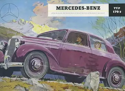 Mercedes-Benz 170 S Prospekt 1950 / 1951