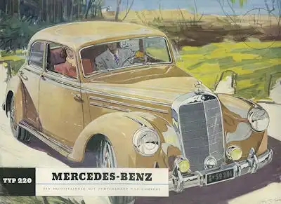 Mercedes-Benz 220 Prospekt 5.1951