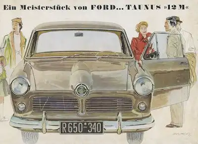 Ford Taunus 12 M Prospekt 1952