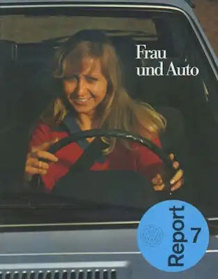 VW Report 7 Broschüre 1978