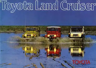 Toyota Land Cruiser Prospekt 1978