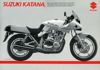 Suzuki Katana 750 / 1100 Prospekt 1984